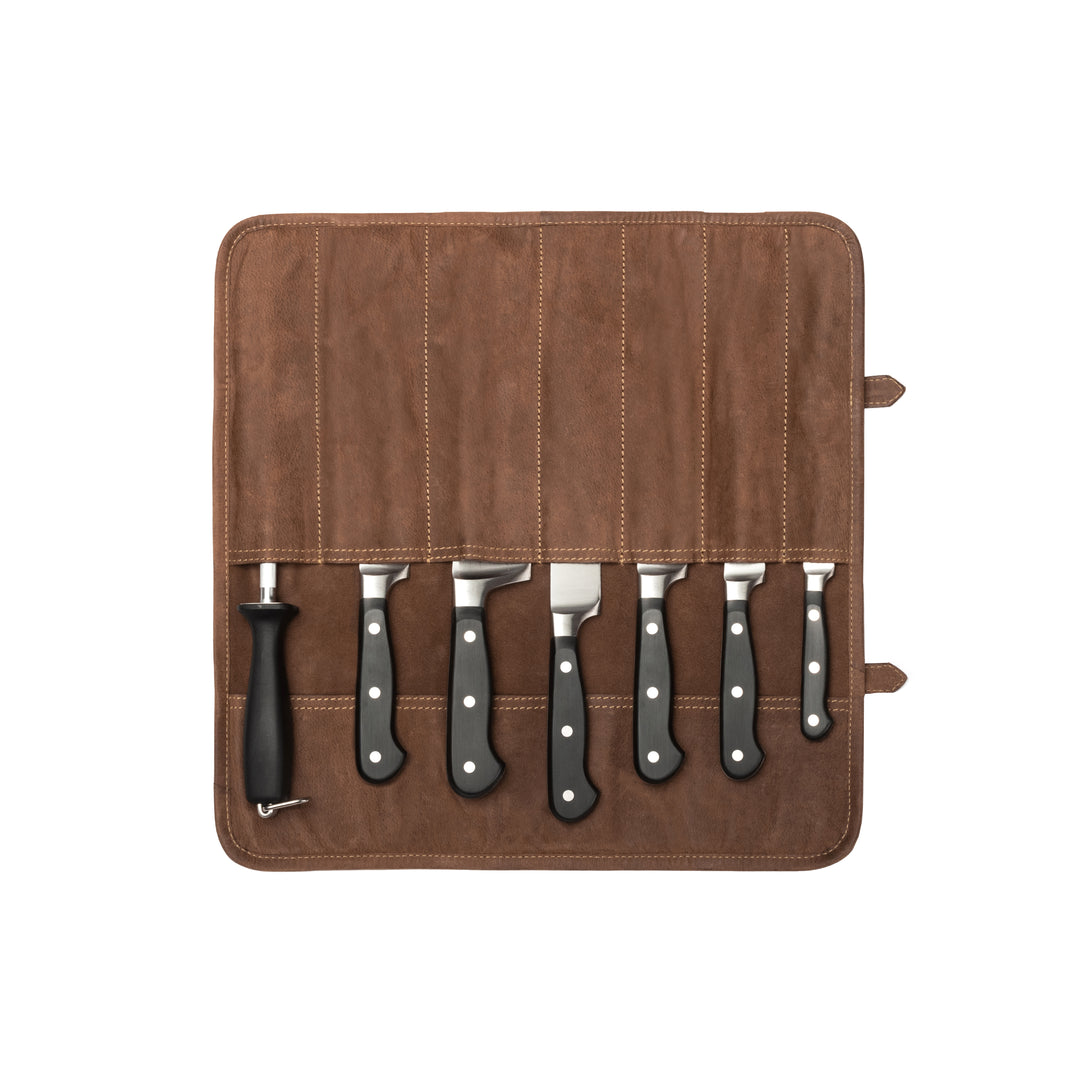 Set/2 grill apron »Bob« & knife bag »Blade«