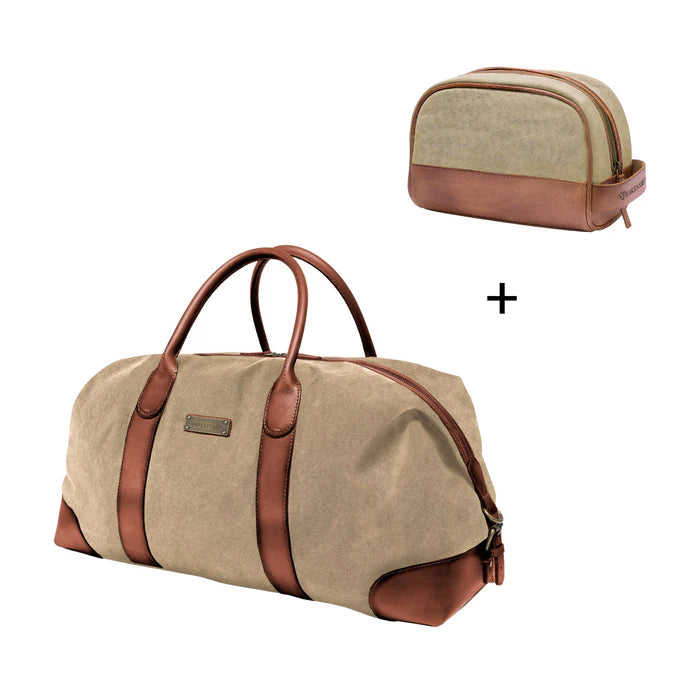 SET/2 WEEKENDER »DAVID« & TOILETRY BAG »GLEN«