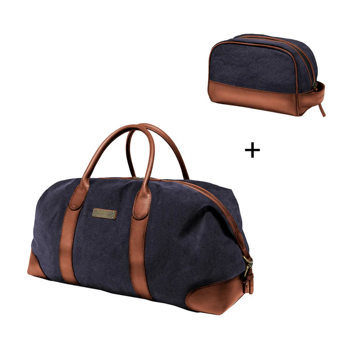 SET/2 WEEKENDER »DAVID« & TOILETRY BAG »GLEN«