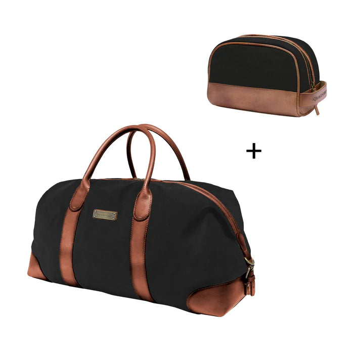 SET/2 WEEKENDER »DAVID« & TOILETRY BAG »GLEN«