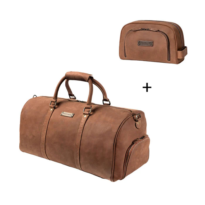 SET/2 WEEKENDER »FINN« & TOILETRY BAG »BEN«