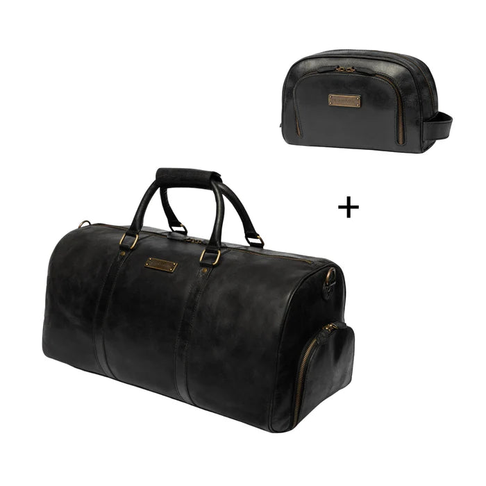 SET/2 WEEKENDER »FINN« & TOILETRY BAG »BEN«