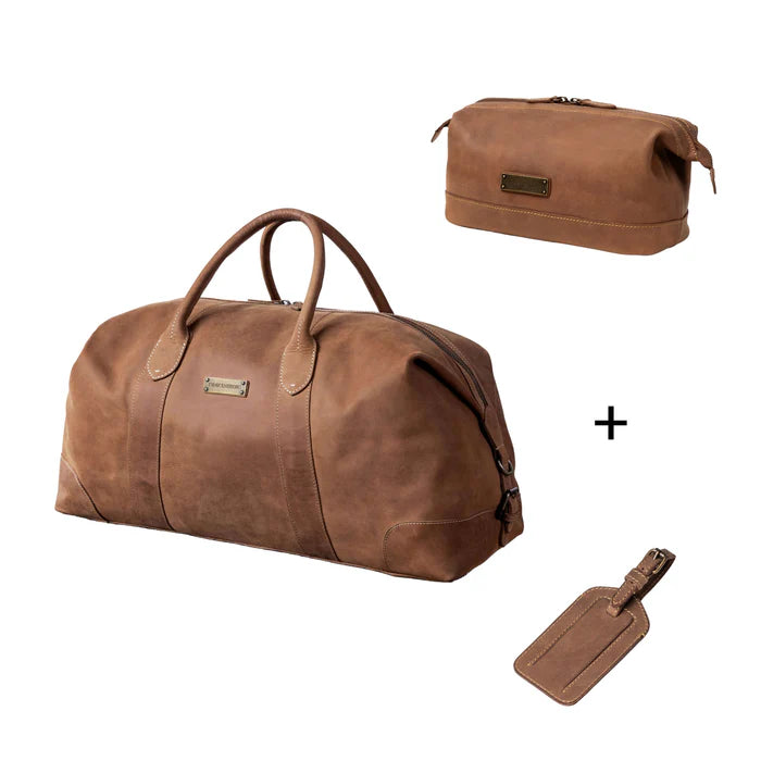 SET/3 WEEKENDER »DAVID« & TOILETRY BAG »RUBY«