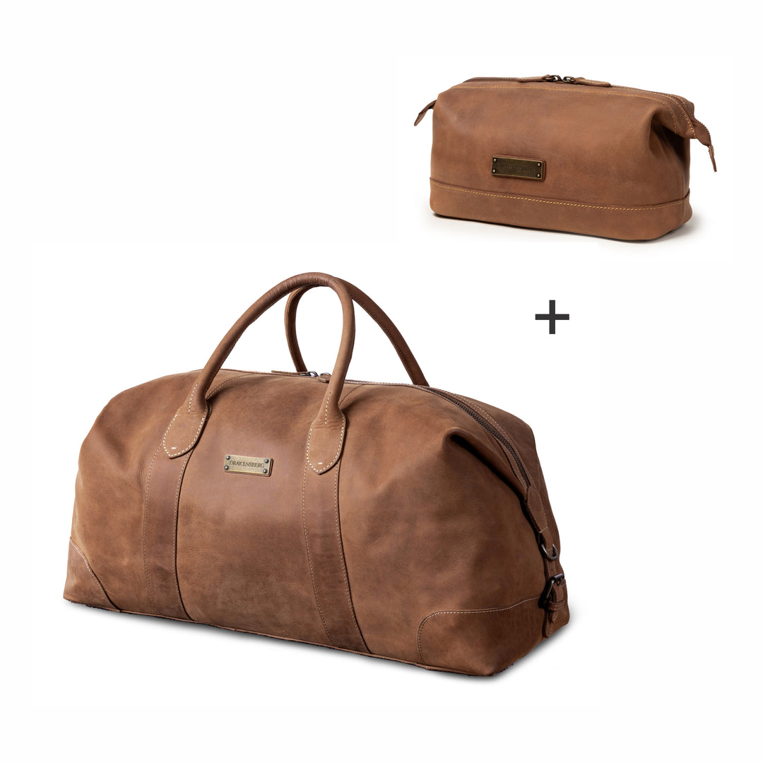 SET/2 WEEKENDER »DAVID« & TOILETRY BAG »RUBY«