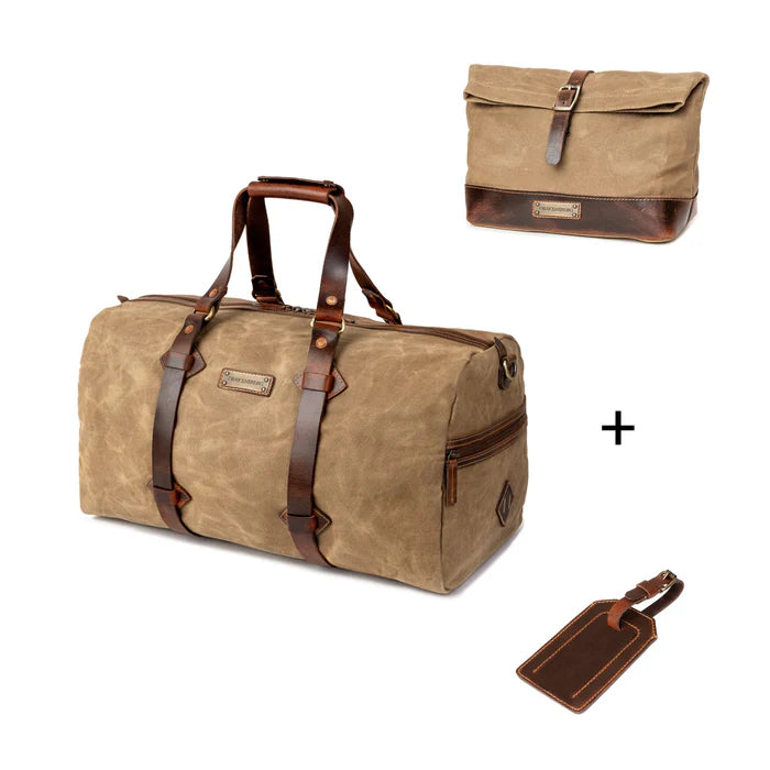 SET/3 WEEKENDER »CODY« & TOILETRY BAG »OTIS«