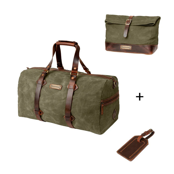 SET/3 WEEKENDER »CODY« & TOILETRY BAG »OTIS«