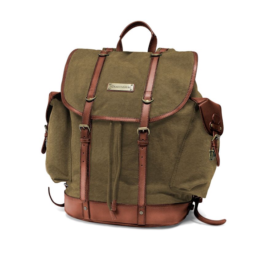 Khaki green rucksack best sale